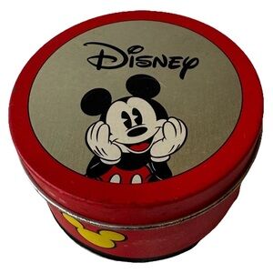 Mickey Mouse Classic  Pocket Watch And Collectable Tin